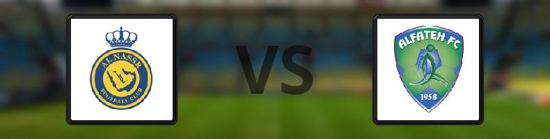 Al Nassr - Al Fateh odds, speltips, resultat i Saudi Pro League