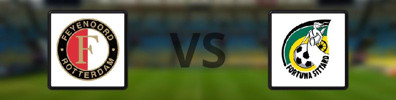 Feyenoord - Fortuna Sittard odds, speltips, resultat i Eredivisie