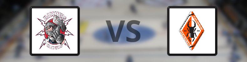 Halmstad Hammers HC - Karlskrona HK odds, speltips, resultat i HockeyEttan