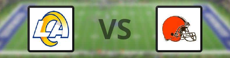 Los Angeles Rams - Cleveland Browns odds, speltips, resultat i NFL