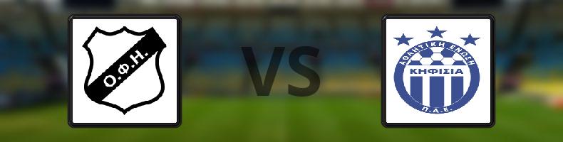 OFI Kreta - Kifisias odds, speltips, resultat i Grekiska Superligan