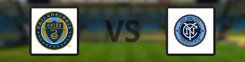 Philadelphia Union - New York City FC odds, speltips, resultat i MLS