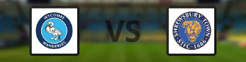 Wycombe - Shrewsbury odds, speltips, resultat i League One