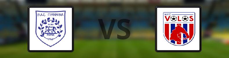 Pas Giannina - Volos FC odds, speltips, resultat i Grekiska Superligan