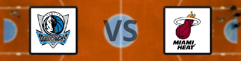 Dallas Mavericks - Miami Heat odds, speltips, resultat i NBA