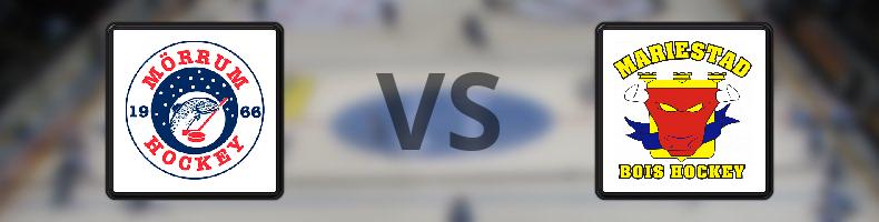 Mörrums GoIS IK - Mariestad odds, speltips, resultat i HockeyEttan