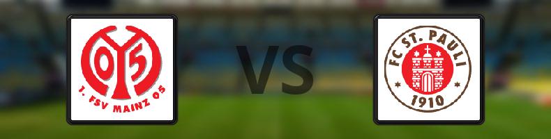 FSV Mainz 05 - FC St. Pauli odds, speltips, resultat i Bundesliga