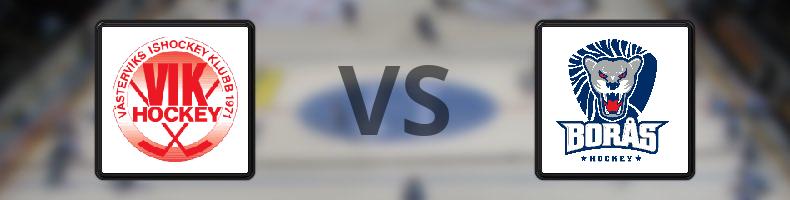 Västerviks IK - Borås odds, speltips, resultat i HockeyEttan