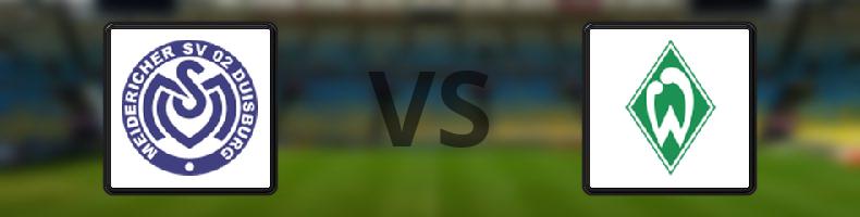 MSV Duisburg - Werder Bremen odds, speltips, resultat i Bundesliga damer