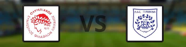 Olympiakos - Pas Giannina odds, speltips, resultat i Grekiska Superligan