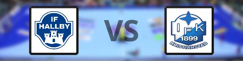 IF Hallby HK - Kristianstad odds, speltips, resultat i Handbollsligan herrar