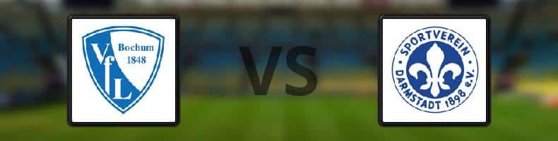 Bochum - SV Darmstadt 98 odds, speltips, resultat i Bundesliga