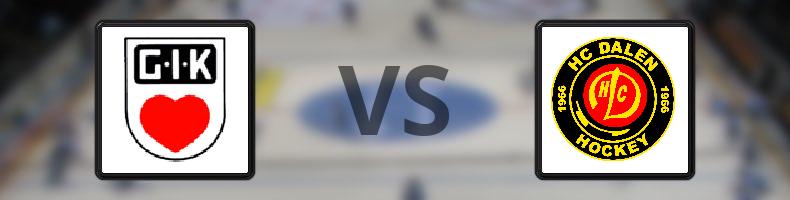 Grästorps IK - HC Dalen odds, speltips, resultat i HockeyEttan