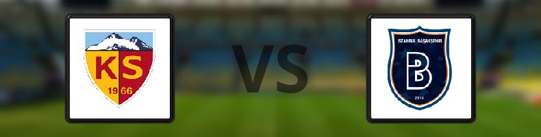 Kayserispor - Istanbul Basaksehir odds, speltips, resultat i Süper Lig