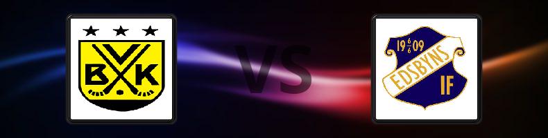 Vetlanda BK - Edsbyns IF odds, speltips, resultat i Elitserien