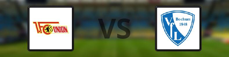 Union Berlin - Bochum odds, speltips, resultat i Bundesliga