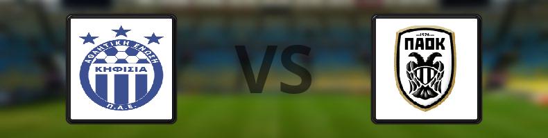 Kifisias - Paok odds, speltips, resultat i Grekiska Superligan