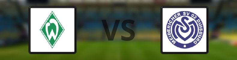 Werder Bremen - MSV Duisburg odds, speltips, resultat i Bundesliga damer