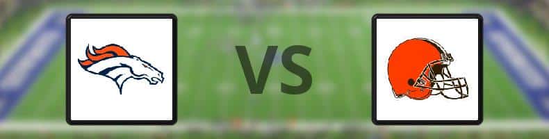 Denver Broncos - Cleveland Browns odds, speltips, resultat i NFL