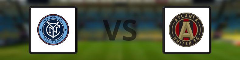 New York City FC - Atlanta United odds, speltips, resultat i MLS