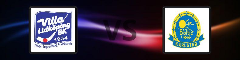 Villa Lidköping - Boltic/Göta odds, speltips, resultat i Elitserien
