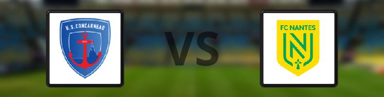 Concarneau - Nantes odds, speltips, resultat i Franska Cupen