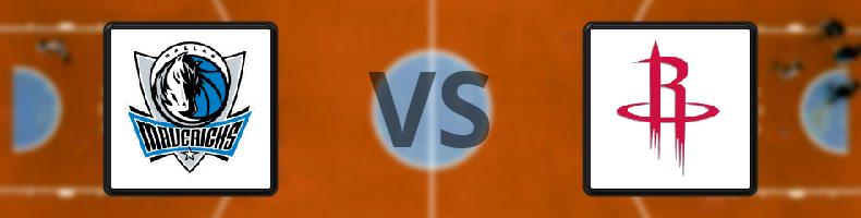 Dallas Mavericks - Houston Rockets odds, speltips, resultat i NBA