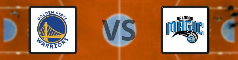 Golden State Warriors - Orlando Magic odds, speltips, resultat i NBA