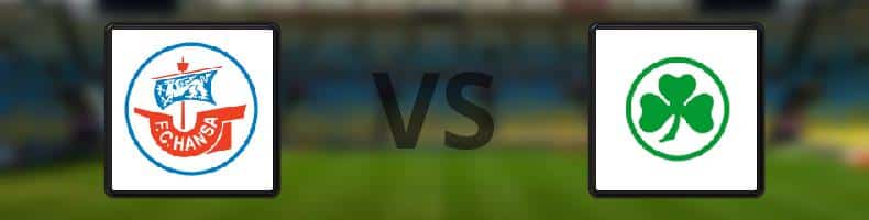Hansa Rostock - Greuther Fürth odds, speltips, resultat i 2. Bundesliga