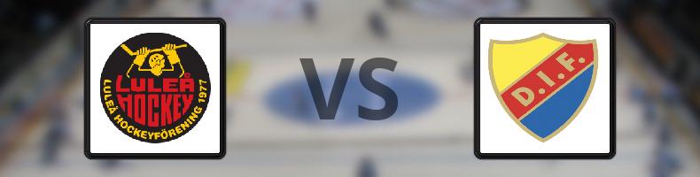 Luleå HF - Djurgårdens IF odds, speltips, resultat i SDHL