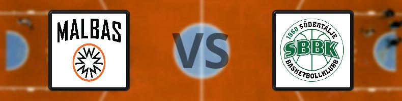 Malbas - Södertälje odds, speltips, resultat i Basketligan damer