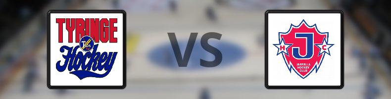 Tyringe SoSS - Järfälla HC odds, speltips, resultat i HockeyEttan