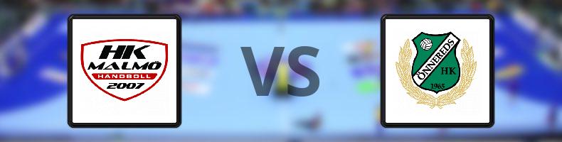 Malmö - Önnereds HK odds, speltips, resultat i Handbollsligan herrar