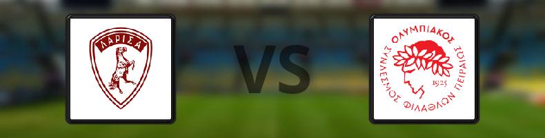 Larissa - Olympiakos odds, speltips, resultat i Grekiska Superligan