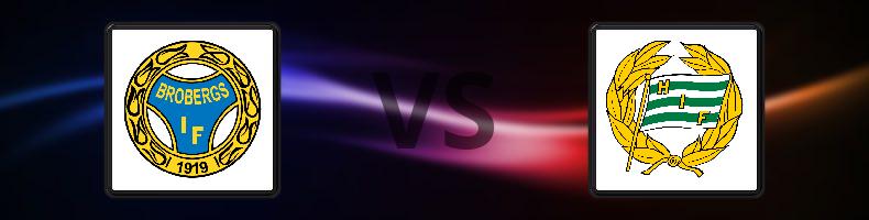 Broberg/Söderhamn - Hammarby IF odds, speltips, resultat i Elitserien