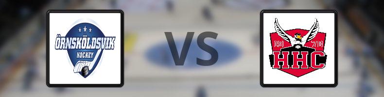 Örnsköldsviks SK - Hudiksvalls HC odds, speltips, resultat i HockeyEttan