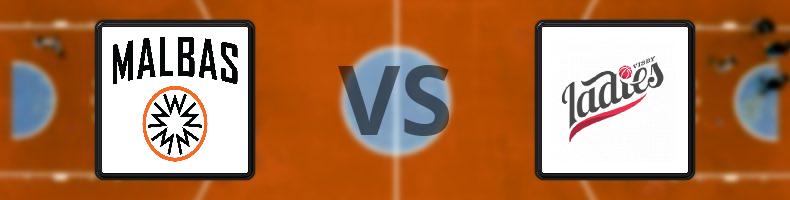 Malbas - Visby odds, speltips, resultat i Basketligan damer