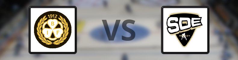 Brynäs IF - SDE HF odds, speltips, resultat i SDHL
