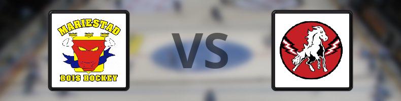 Mariestad - Vita Hästen odds, speltips, resultat i HockeyEttan