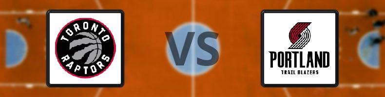Toronto Raptors - Portland Trail Blazers odds, speltips, resultat i NBA