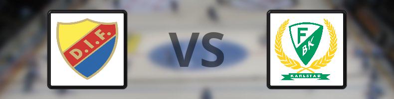 Djurgårdens IF - Färjestad BK odds, speltips, resultat i SDHL