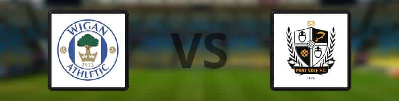 Wigan - Port Vale odds, speltips, resultat i League One
