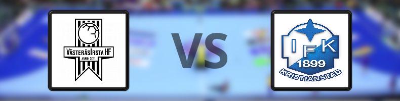 VästeråsIrsta HF - Kristianstad odds, speltips, resultat i Handbollsligan herrar