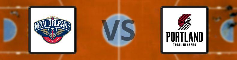 New Orleans Pelicans - Portland Trail Blazers odds, speltips, resultat i NBA
