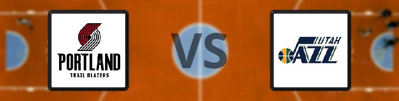 Portland Trail Blazers - Utah Jazz odds, speltips, resultat i NBA