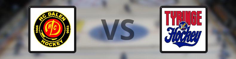 HC Dalen - Tyringe SoSS odds, speltips, resultat i HockeyEttan