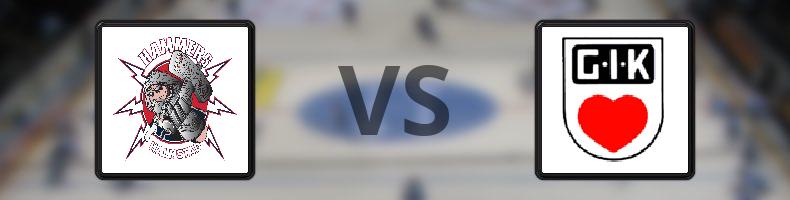 Halmstad Hammers HC - Grästorps IK odds, speltips, resultat i HockeyEttan
