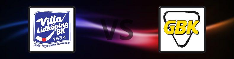 Villa Lidköping - Gripen Trollhättan BK odds, speltips, resultat i Elitserien