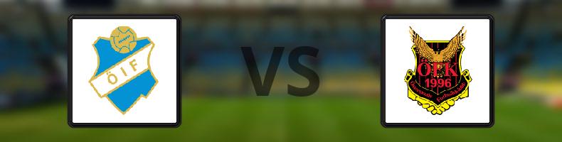Öster - Östersunds FK odds, speltips, resultat i Superettan