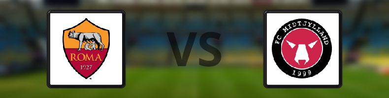 Roma - Midtjylland odds, speltips, resultat i Europa League